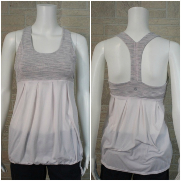 lululemon athletica Tops - Lululemon Pink Mist Power Dance Yoga Workout Tank